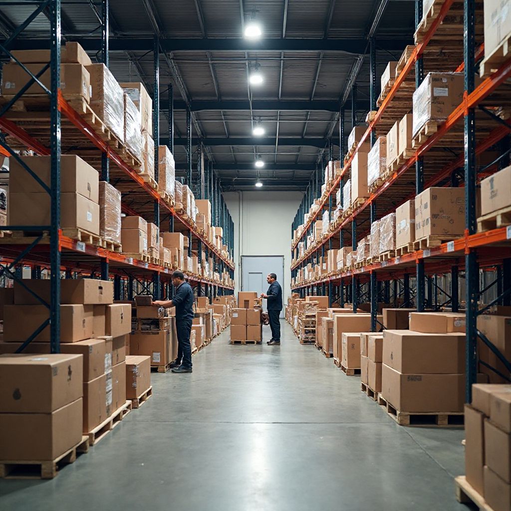 Main distribution center interior